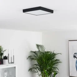 hofstein Plafonnier Kragos LED Noir, Blanc, 1 lumière