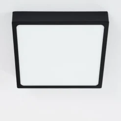 hofstein Plafonnier Kragos LED Noir, Blanc, 1 lumière