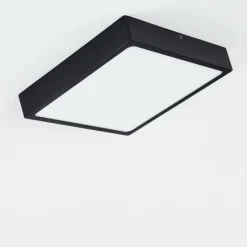 hofstein Plafonnier Kragos LED Noir, Blanc, 1 lumière