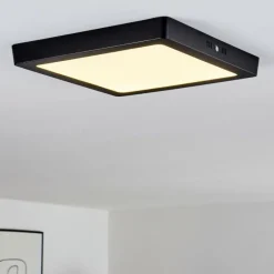 hofstein Plafonnier Kragos Noir, 1 lumière