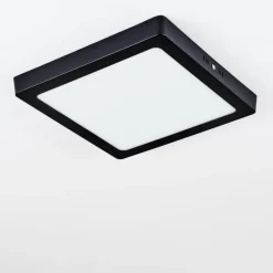 hofstein Plafonnier Kragos Noir, 1 lumière