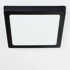 hofstein Plafonnier Kragos Noir, 1 lumière