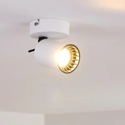 Lampes Vintages & Rétros-hofstein Plafonnier Kullaberg Blanc, 1 lumière