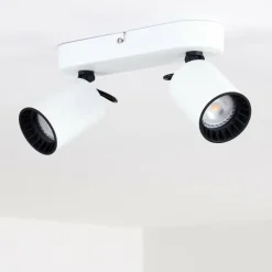 Lampes Vintages & Rétros-hofstein Plafonnier Kullaberg Blanc, 2 lumières