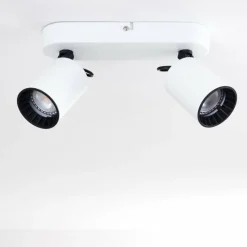 Lampes Vintages & Rétros-hofstein Plafonnier Kullaberg Blanc, 2 lumières