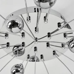 hofstein Plafonnier Lacosse LED Chrome, 21 lumières