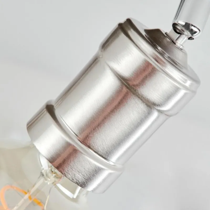 hofstein Plafonnier Lagunita Chrome, Nickel mat, 4 lumières