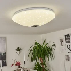 hofstein Plafonnier Langlois Blanc, 1 lumière