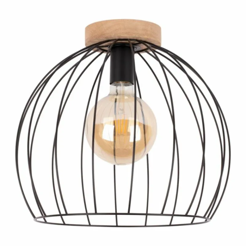 Luminaires Scandinaves-hofstein Plafonnier Lecueder Bois clair, 1 lumière