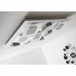 Luminaires Bopp Plafonnier LED Bopp FRAME Aluminium, 9 lumières* Éclairage Led