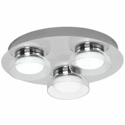 Luminaires Ledvance Plafonnier LEDVANCE Bathroom Argenté, 1 lumière