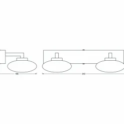 Luminaires Ledvance Plafonnier LEDVANCE Bathroom Argenté, 1 lumière