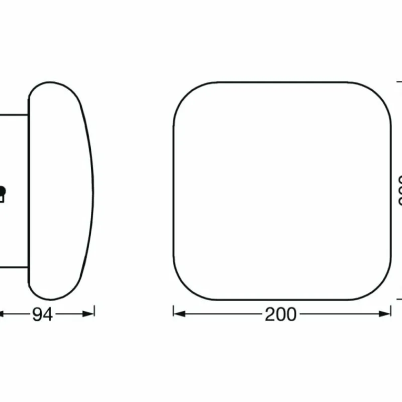 Luminaires Ledvance Plafonnier LEDVANCE Bathroom Blanc, 1 lumière