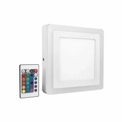 Luminaires Ledvance Plafonnier LEDVANCE COLOR+ WHITE Blanc, 1 lumière, Télécommandes* Éclairage Led