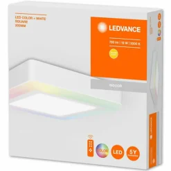 Luminaires Ledvance Plafonnier LEDVANCE COLOR+ WHITE Blanc, 1 lumière, Télécommandes* Éclairage Led