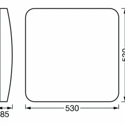 Luminaires Ledvance Plafonnier LEDVANCE Decorative Blanc, 1 lumière