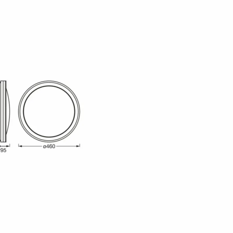 Luminaires Ledvance Plafonnier LEDVANCE Decorative Blanc, 1 lumière