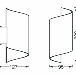 Luminaires Ledvance Plafonnier LEDVANCE Decorative Noir, 1 lumière
