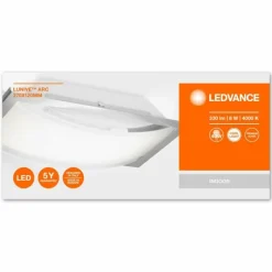Luminaires Ledvance Plafonnier LEDVANCE LUNIVE Argenté, 1 lumière