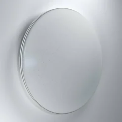 Luminaires Ledvance Plafonnier LEDVANCE ORBIS Argenté, 1 lumière, Changeur de couleurs* Éclairage Led