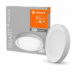 Luminaires Ledvance Plafonnier LEDVANCE ORBIS Gris, 1 lumière