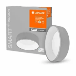 Luminaires Ledvance Plafonnier LEDVANCE ORBIS Gris, 1 lumière