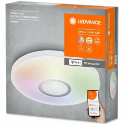 Luminaires Ledvance Plafonnier LEDVANCE ORBISKITE Blanc, 1 lumière, Changeur de couleurs
