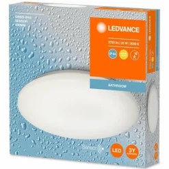 Luminaires Ledvance Plafonnier LEDVANCE ORBIS® Blanc, 1 lumière, Détecteur de mouvement* Éclairage Led