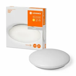 Luminaires Ledvance Plafonnier LEDVANCE ORBIS® Blanc, 1 lumière, Détecteur de mouvement* Éclairage Led