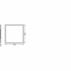 Luminaires Ledvance Plafonnier LEDVANCE PLANON Blanc, 1 lumière, Changeur de couleurs