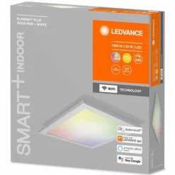 Luminaires Ledvance Plafonnier LEDVANCE SMART+ Blanc, 1 lumière, Changeur de couleurs