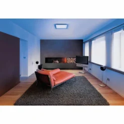 Luminaires Ledvance Plafonnier LEDVANCE SMART+ Blanc, 1 lumière, Changeur de couleurs