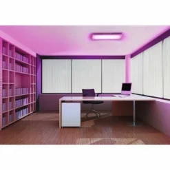 Luminaires Ledvance Plafonnier LEDVANCE SMART+ Blanc, 1 lumière, Changeur de couleurs