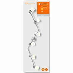 Luminaires Ledvance Plafonnier LEDVANCE SPOT Argenté, 6 lumières