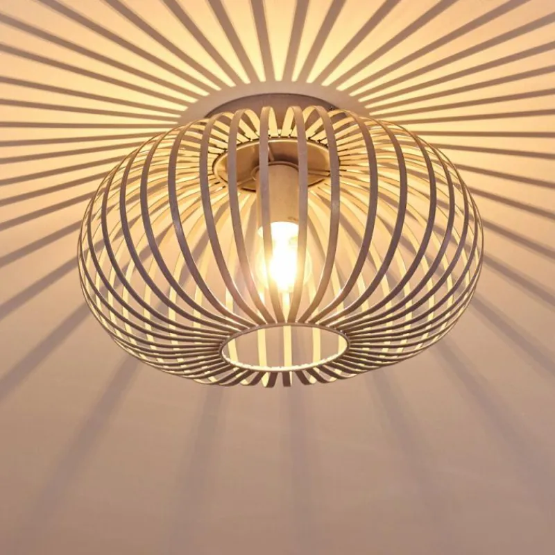 hofstein Plafonnier Lepa Gris, 1 lumière