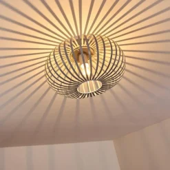 hofstein Plafonnier Lepa Gris, 1 lumière