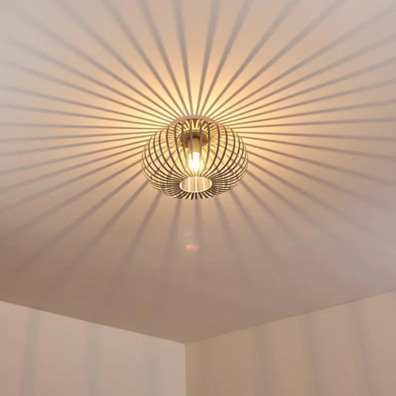 hofstein Plafonnier Lepa Gris, 1 lumière