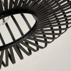 hofstein Plafonnier Lepa Noir, 1 lumière* Plafonniers