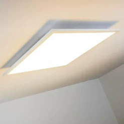 hofstein Plafonnier Lerum LED Blanc, 1 lumière* Éclairage Led