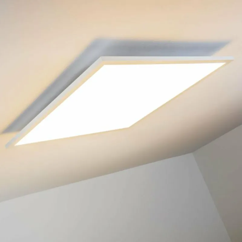 hofstein Plafonnier Lerum LED Blanc, 1 lumière* Éclairage Led