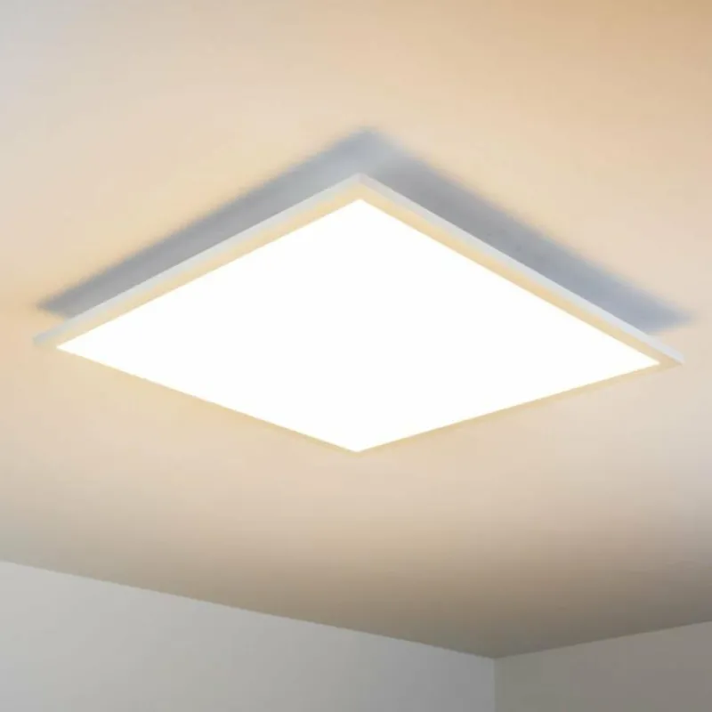 hofstein Plafonnier Lerum LED Blanc, 1 lumière* Éclairage Led