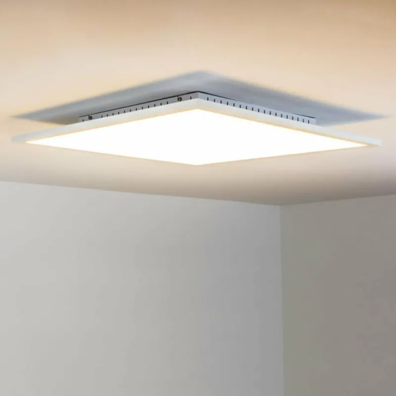hofstein Plafonnier Lerum LED Blanc, 1 lumière* Éclairage Led