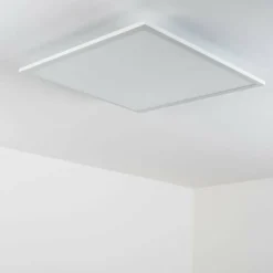 hofstein Plafonnier Lerum LED Blanc, 1 lumière* Éclairage Led