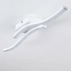 hofstein Plafonnier Letala LED Blanc, 2 lumières* Éclairage Led