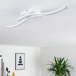 hofstein Plafonnier Letala LED Blanc, 2 lumières* Éclairage Led