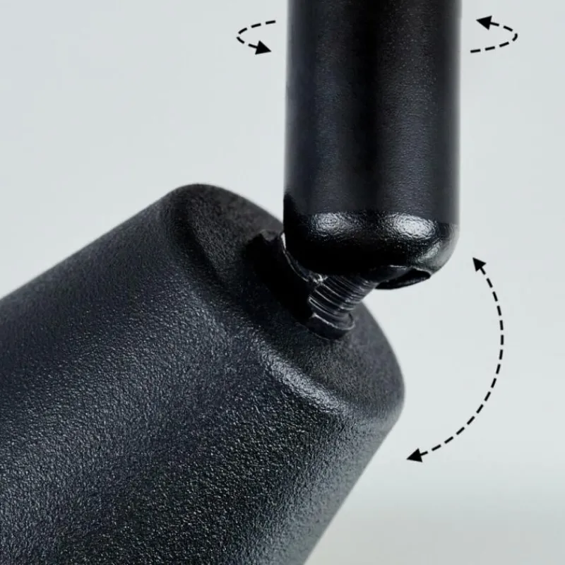 hofstein Plafonnier Leteque Couleur bois, Noir, 1 lumière