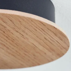 hofstein Plafonnier Leteque Écru, Noir, 1 lumière