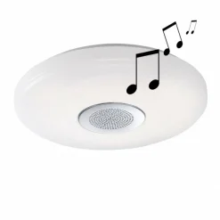 Luminaires Leuchten Direkt Plafonnier Leuchten Direkt PELVO LED Blanc, 1 lumière, Télécommandes, Changeur de couleurs* Éclairage Led