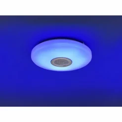 Luminaires Leuchten Direkt Plafonnier Leuchten Direkt PELVO LED Blanc, 1 lumière, Télécommandes, Changeur de couleurs* Éclairage Led