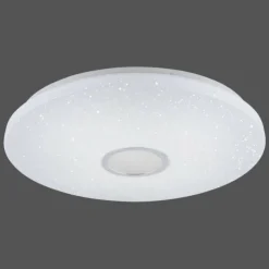 Luminaires Leuchten Direkt Plafonnier Leuchten Direkt JONAS LED Blanc, 1 lumière, Télécommandes* Éclairage Led